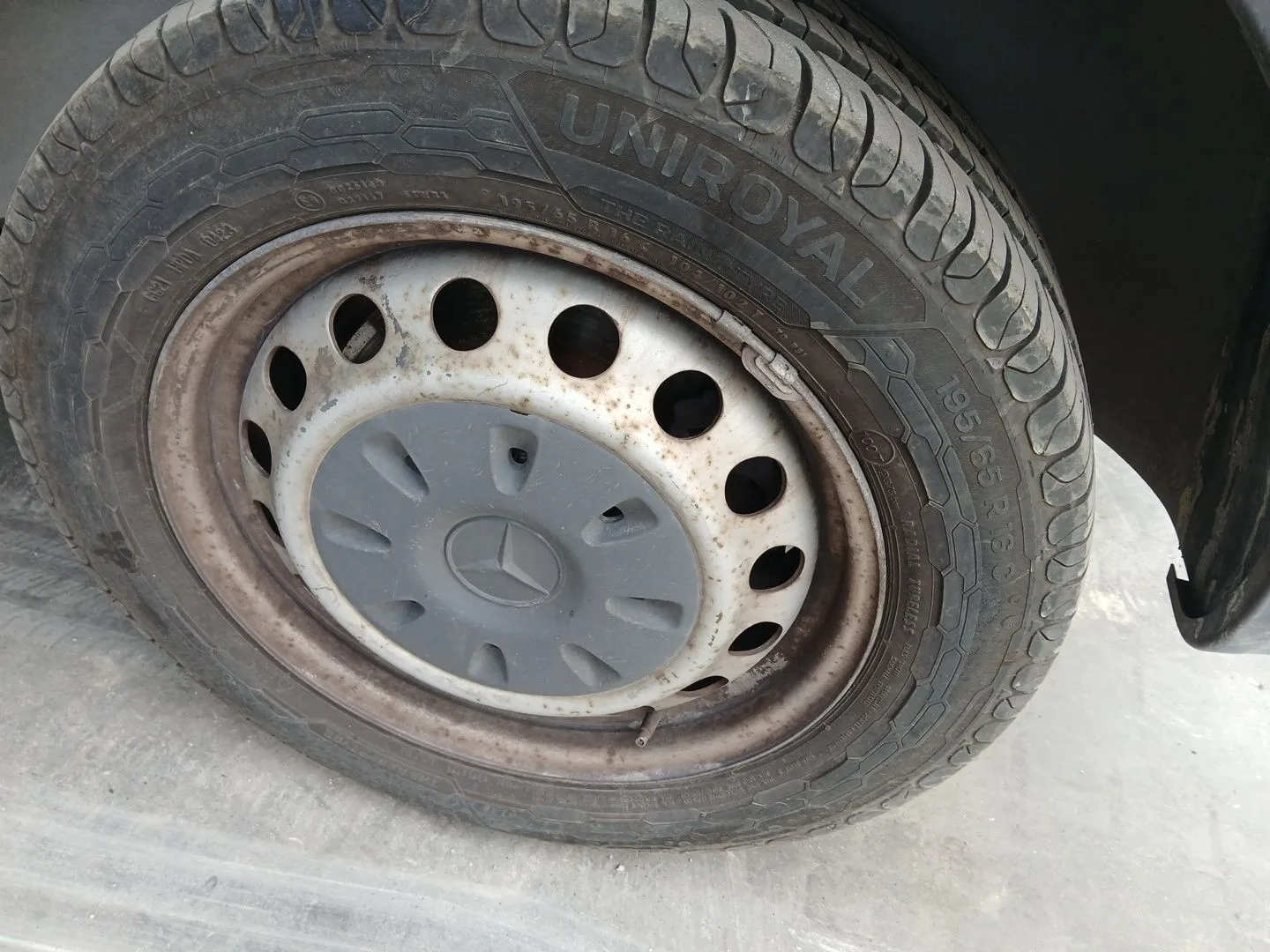 Llanta Trasera Izquierda para Mercedes-Benz Vito / Mixto Furgoneta (W639)