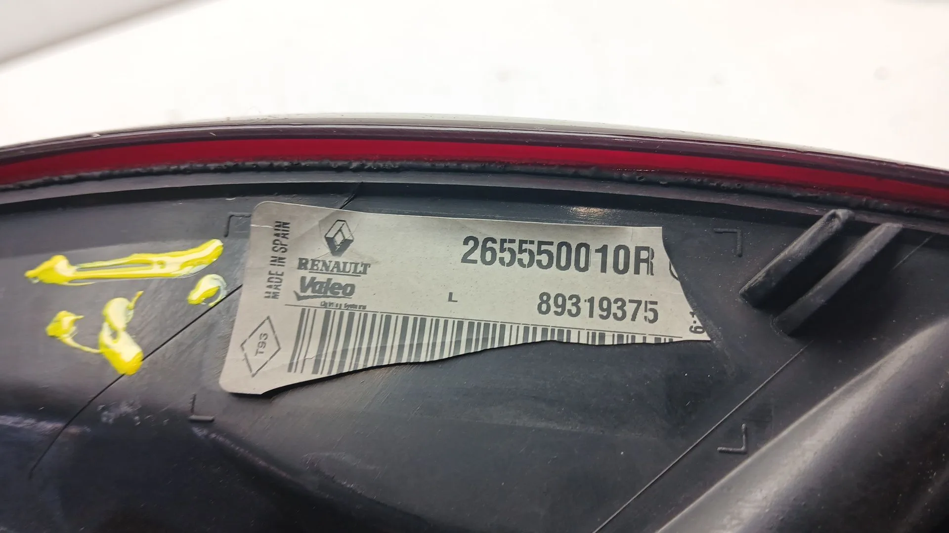 Piloto Trasero Izquierdo para Renault Megane Iii Grandtour (Kz0/1)