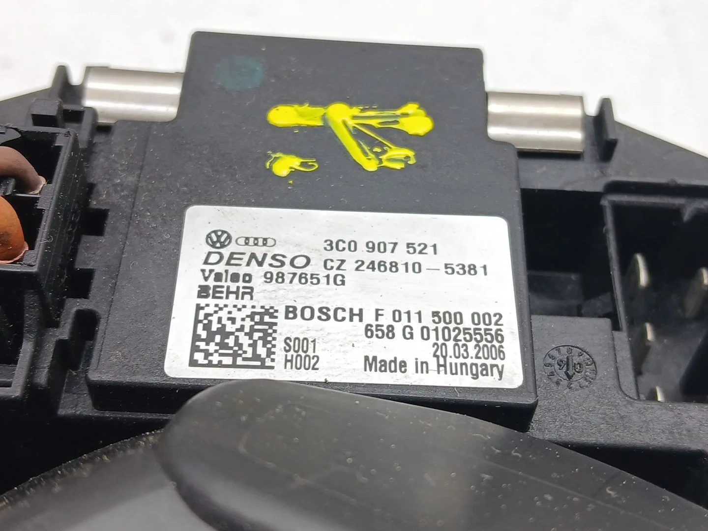 Motor Calefaccion para Volkswagen Golf V (1K1)