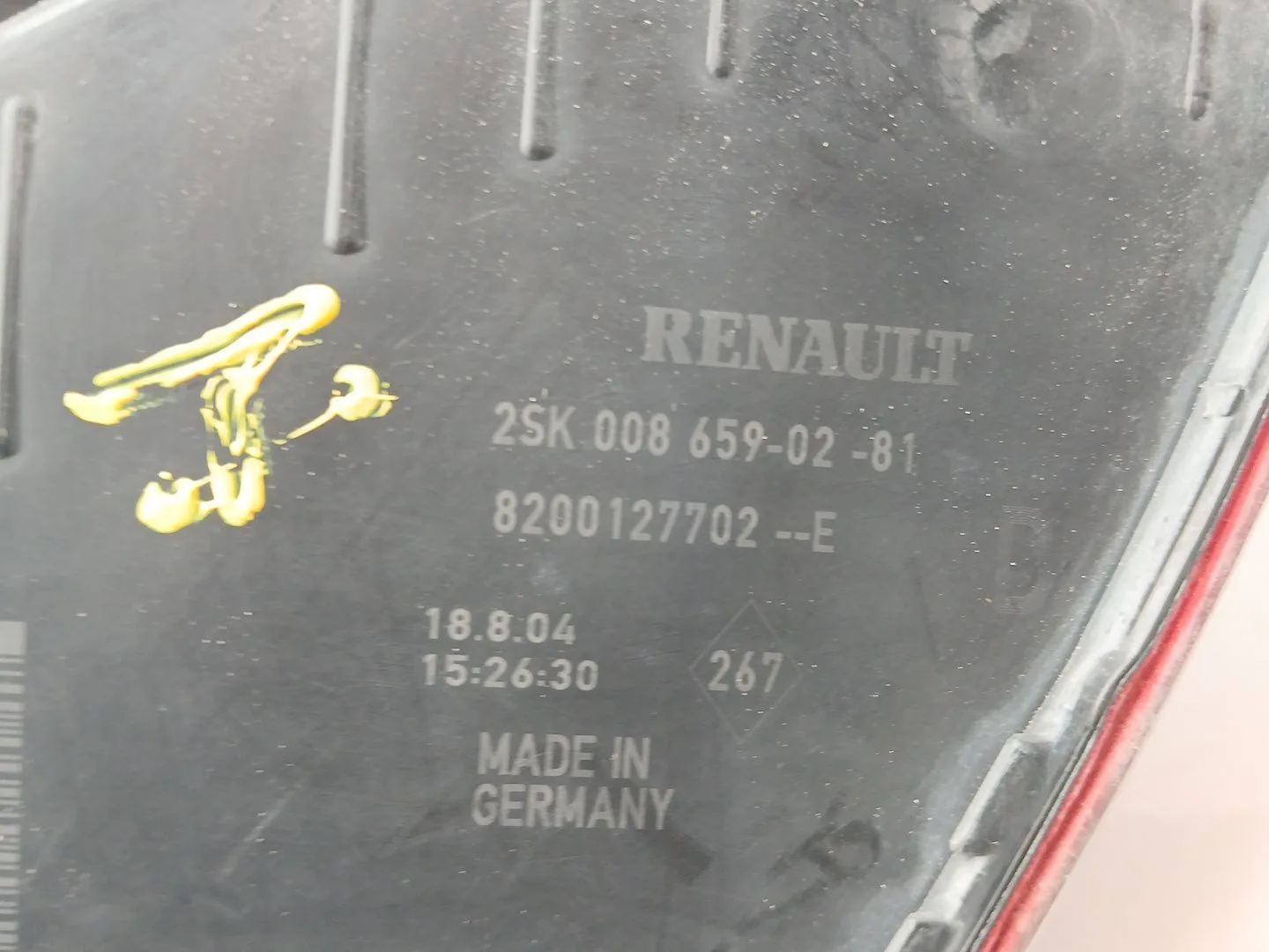 Piloto Trasero Derecho para Renault Scenic Ii (Jm0/1_)
