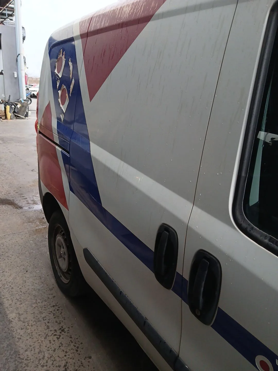 Puerta Lateral Corredera Derecha para Opel Combo Furgoneta/Monovolumen (X12)