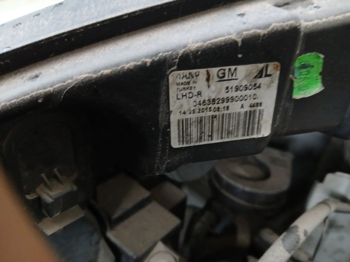 Faro Derecho para Opel Combo Furgoneta/Monovolumen (X12)