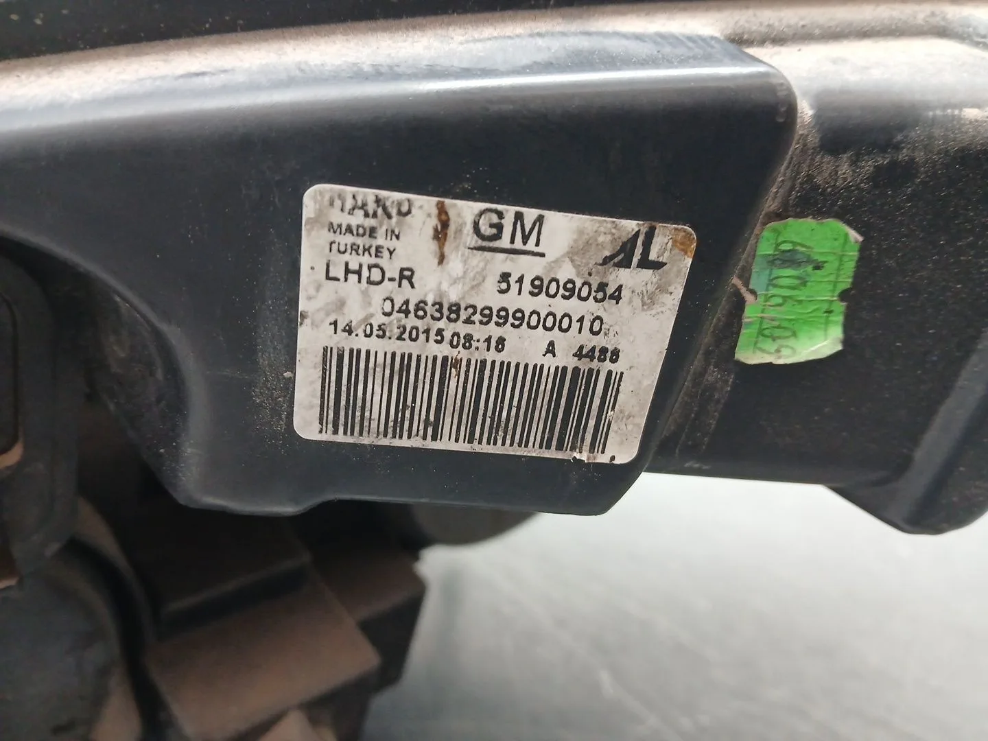 Faro Derecho para Opel Combo Furgoneta/Monovolumen (X12)