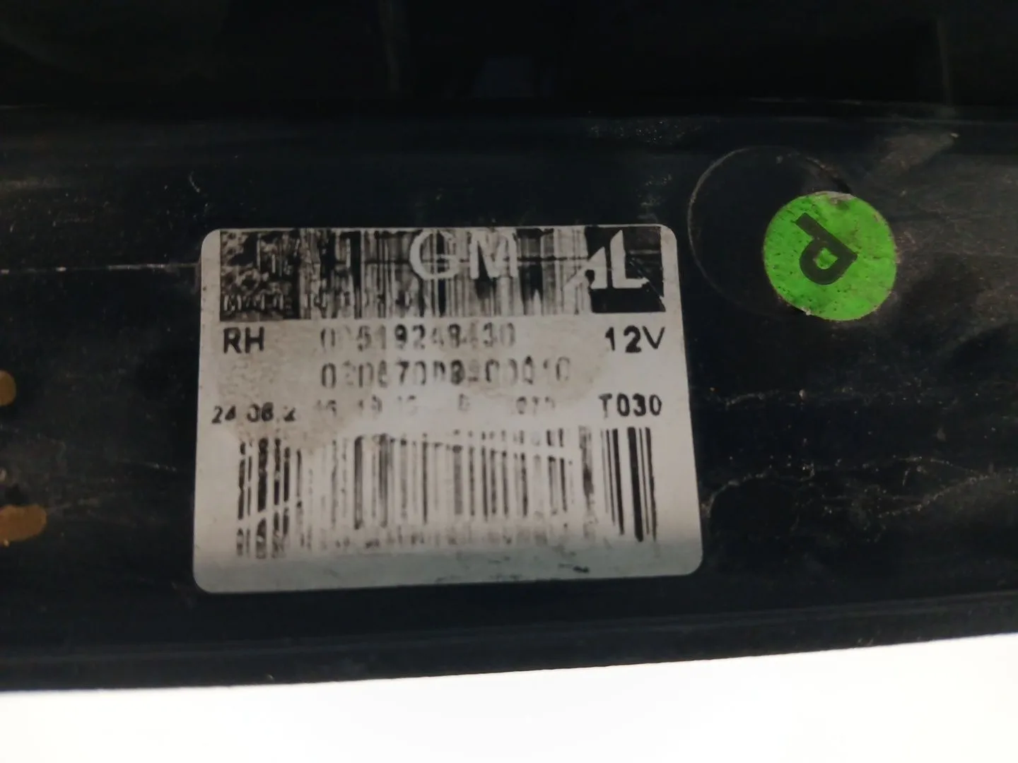 Piloto Trasero Derecho para Opel Combo Furgoneta/Monovolumen (X12)