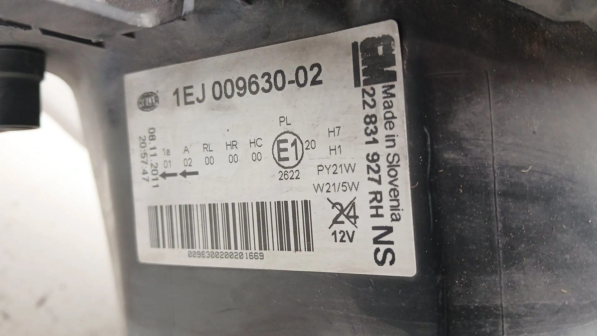 Faro Derecho para Opel Insignia A Sedan (G09)