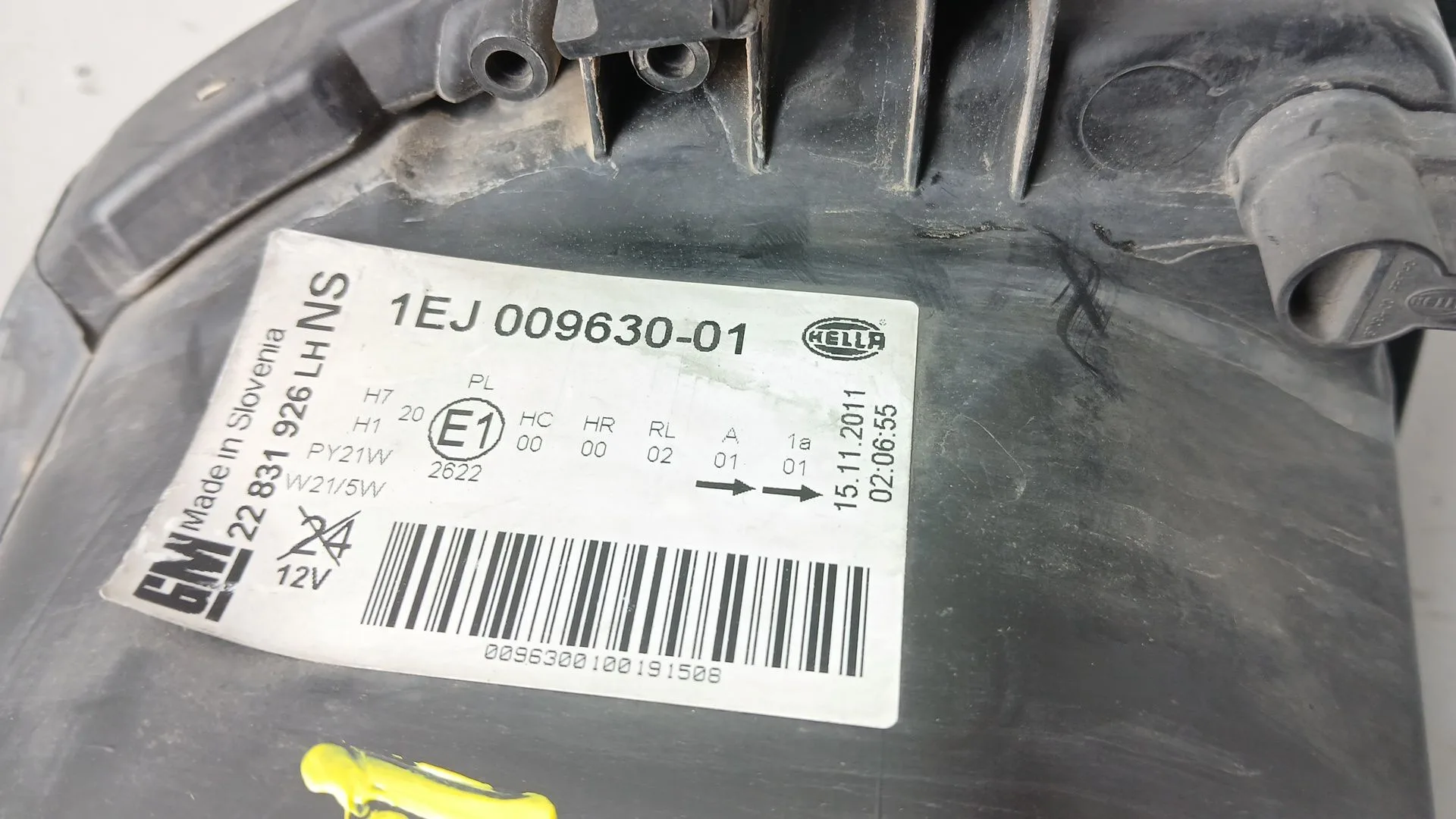 Faro Izquierdo para Opel Insignia A Sedan (G09)
