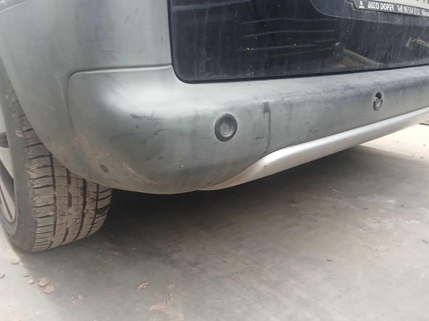 Paragolpes Trasero para Citroën Berlingo Multispace (B9)