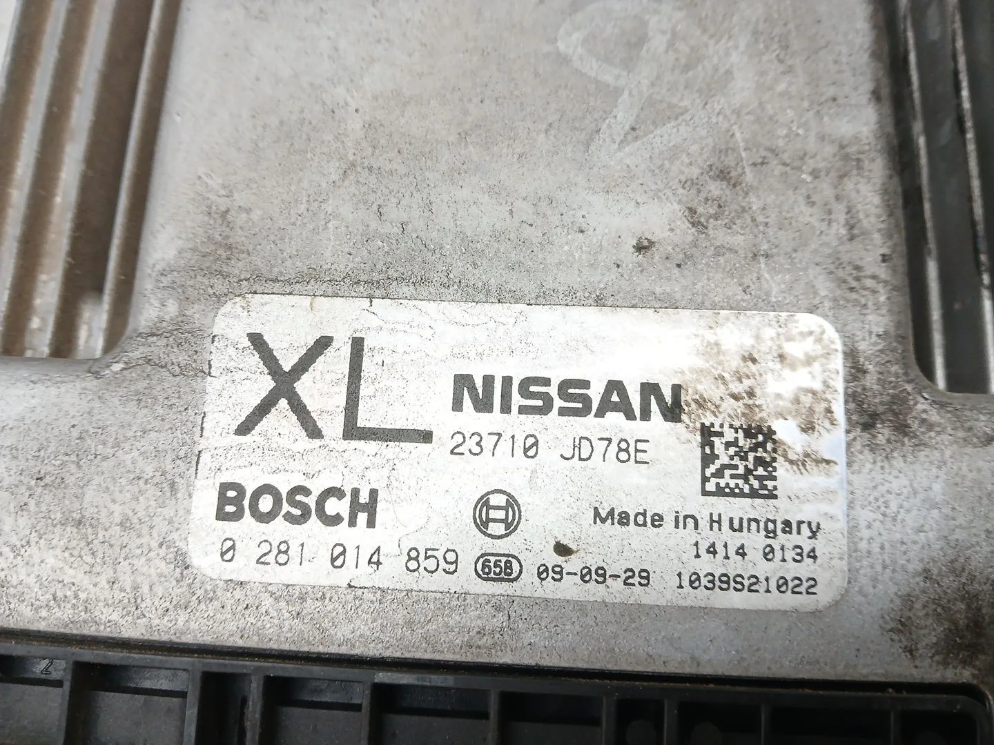 Centralita Motor Uce para Nissan Qashqai I (J10, Nj10)