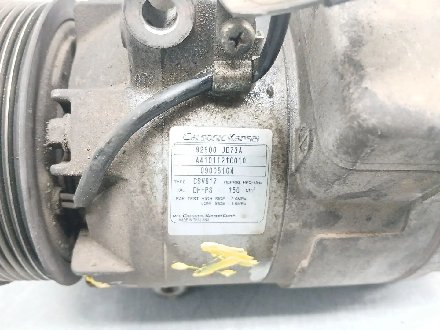 Compresor Aire Acondicionado para Nissan Qashqai I (J10, Nj10)