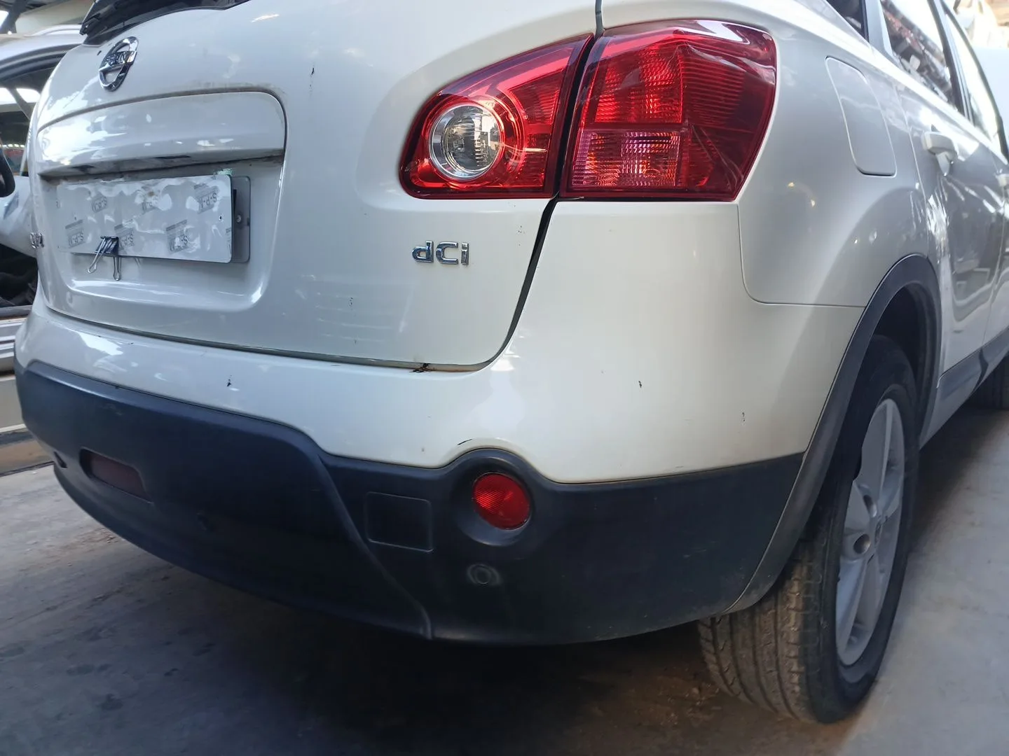 Paragolpes Trasero para Nissan Qashqai I (J10, Nj10)