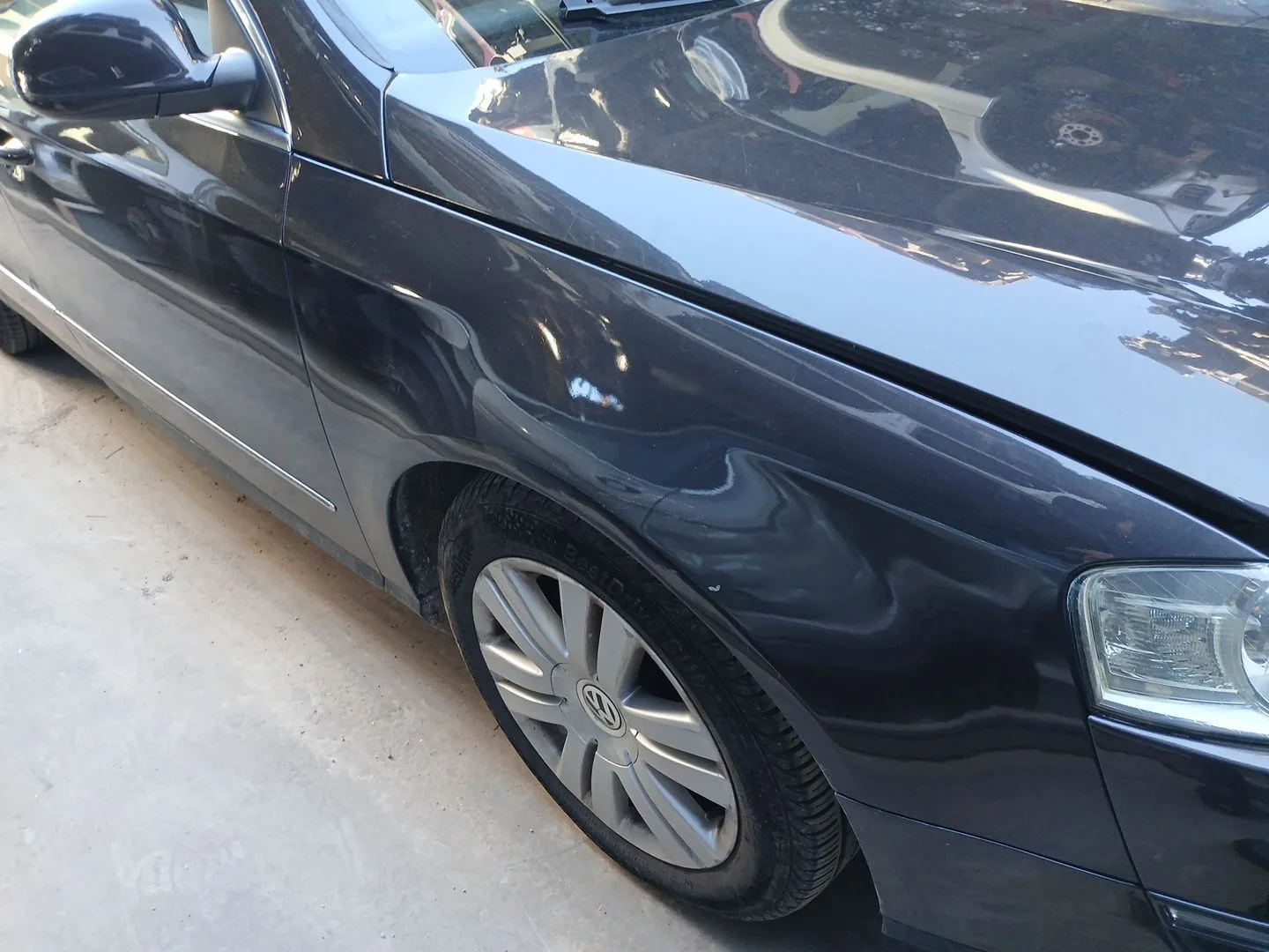 Aleta Delantera Derecha para Volkswagen Passat B6 (3C2)