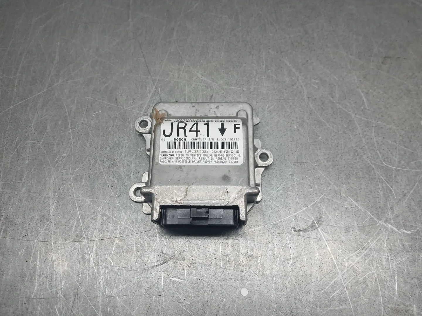 Centralita Airbag para Chrysler Sebring Berlina (Jr41)