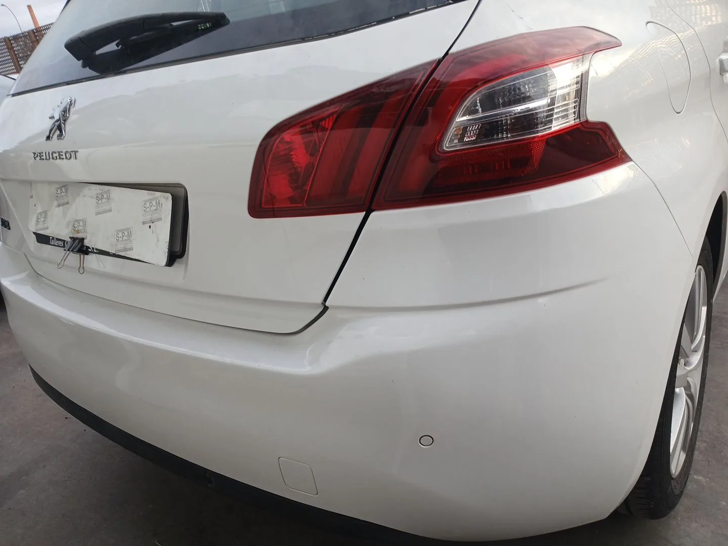 Paragolpes Trasero para Peugeot 308 Ii (Lb_, Lp_, Lw_, Lh_, L3_)