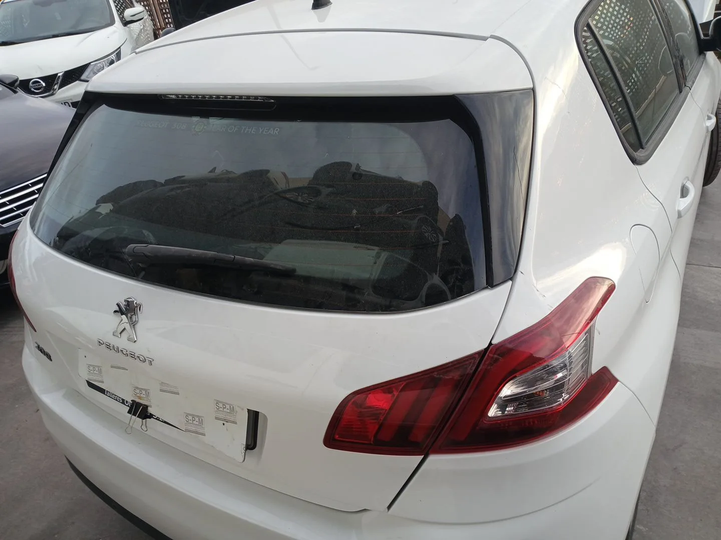 Porton Trasero para Peugeot 308 Ii (Lb_, Lp_, Lw_, Lh_, L3_)