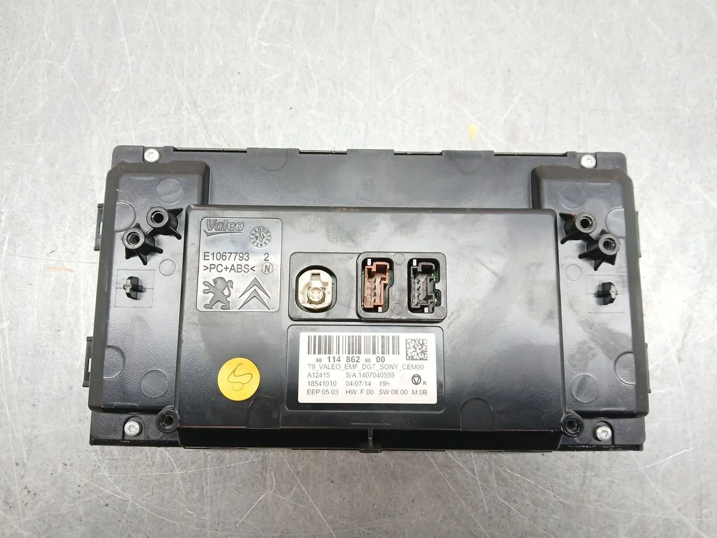 Pantalla Multifuncion para Peugeot 308 Ii (Lb_, Lp_, Lw_, Lh_, L3_)