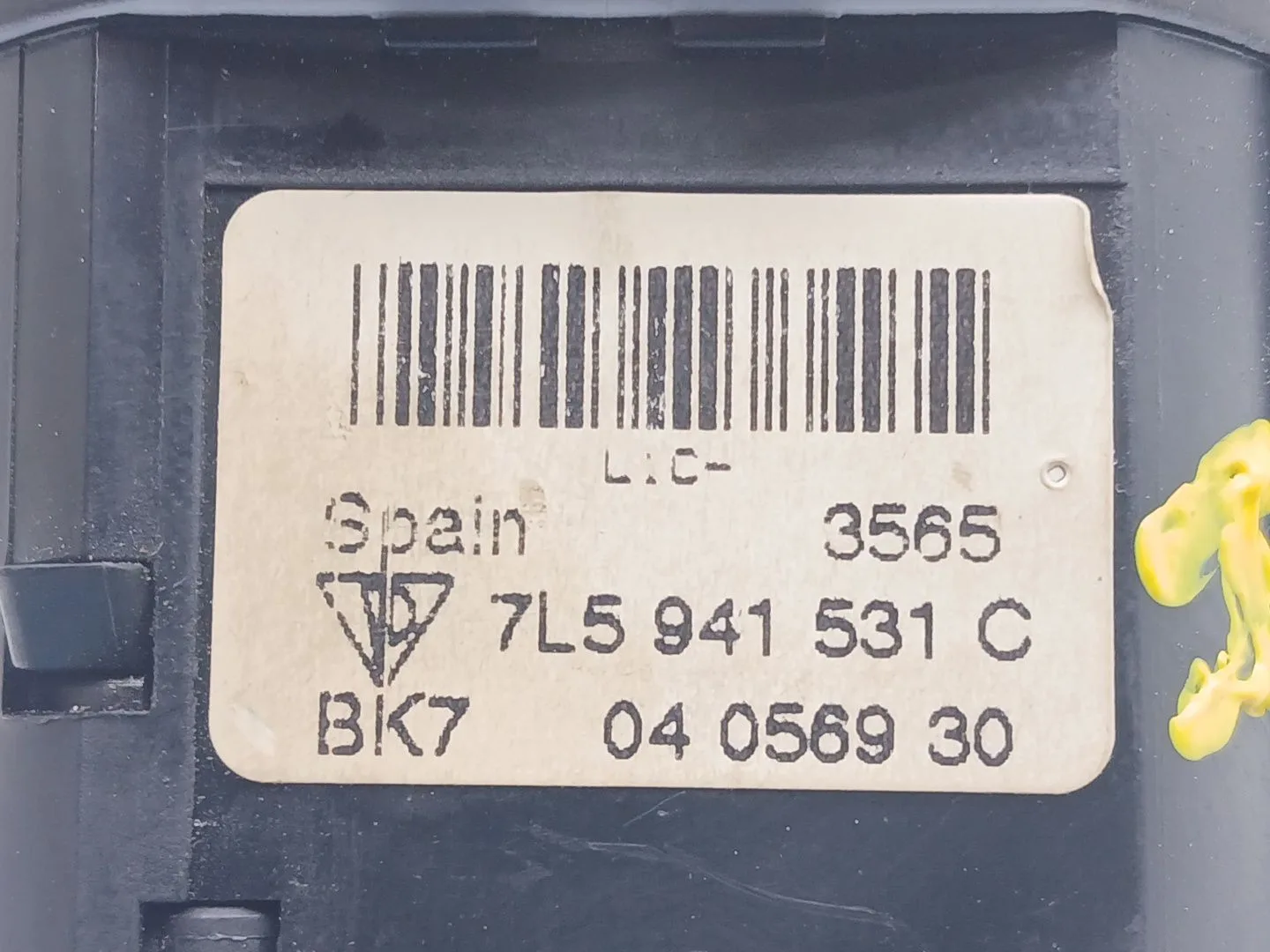 Mando Luces para Porsche Cayenne (9Pa)