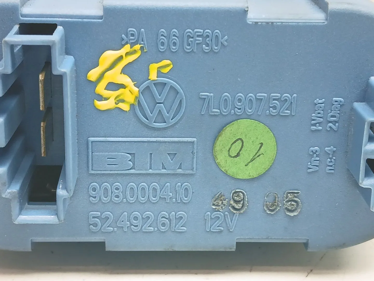 Resistencia Calefaccion para Porsche Cayenne (9Pa)
