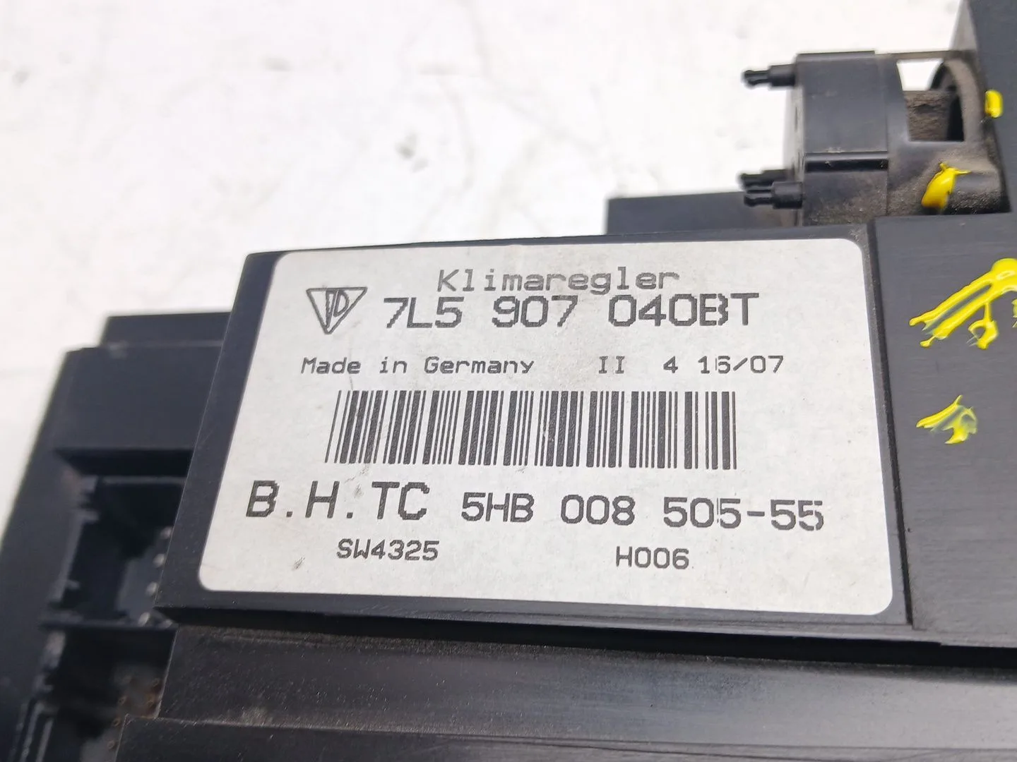 Mando Climatizador para Porsche Cayenne (9Pa)