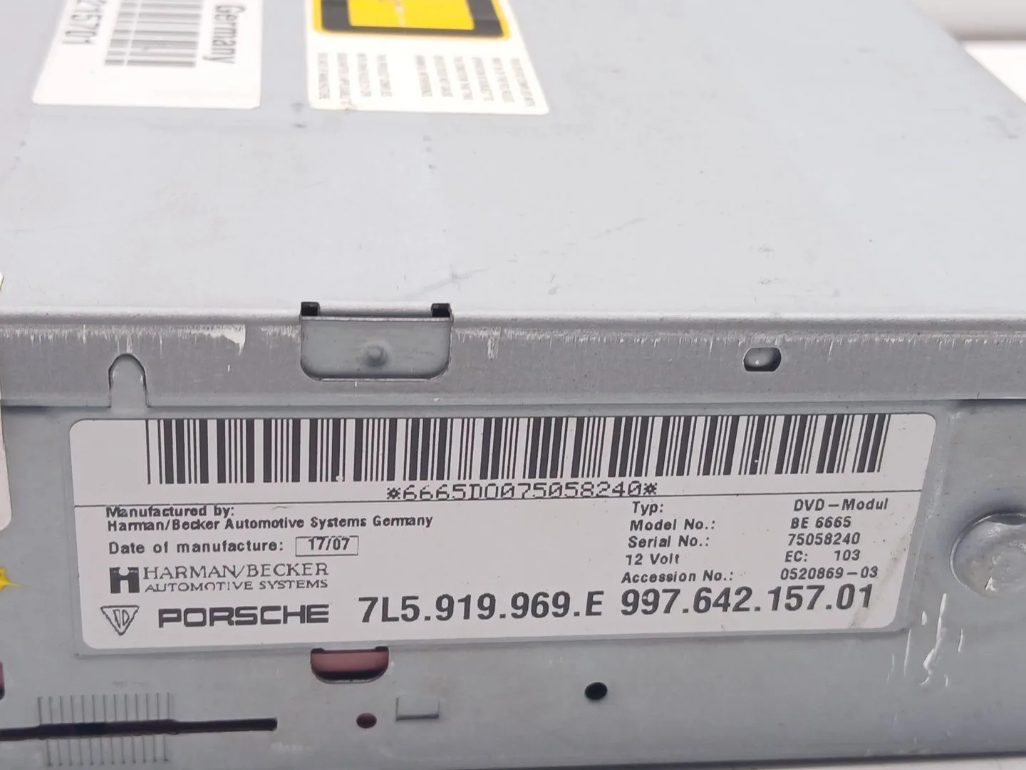 Sistema Navegacion Gps para Porsche Cayenne (9Pa)