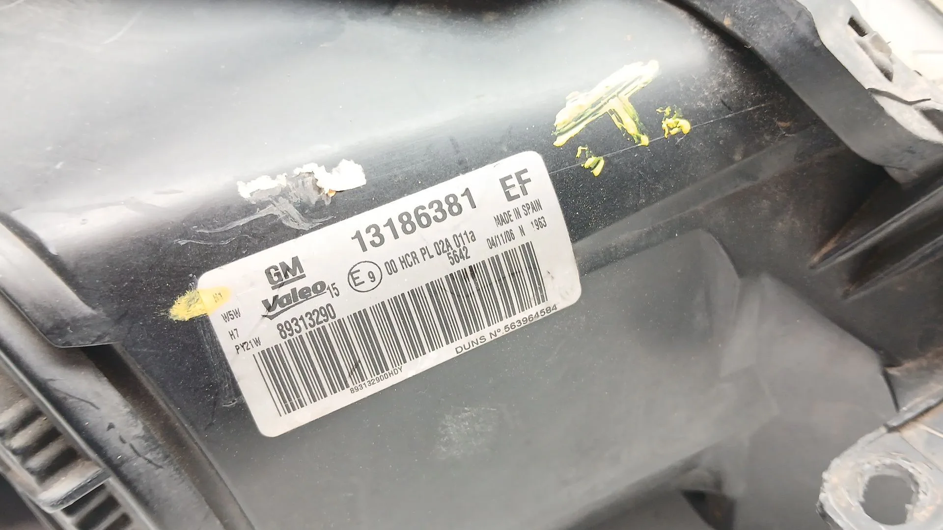 Faro Izquierdo para Opel Corsa D (S07)