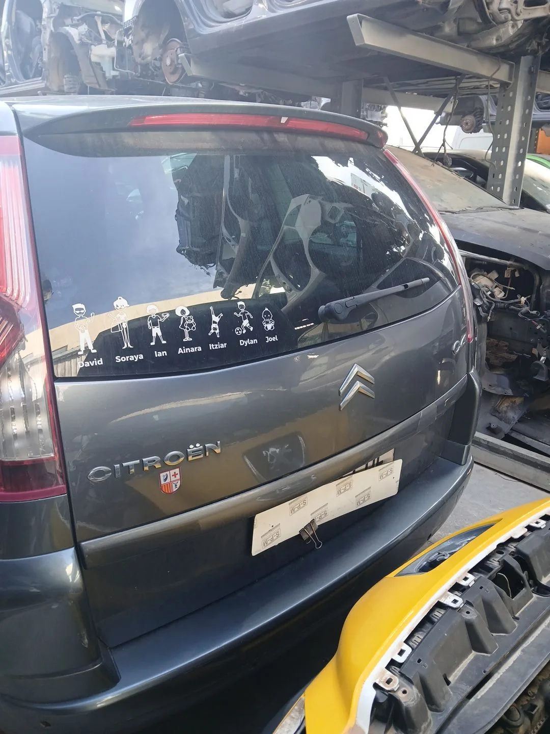 Porton Trasero para Citroën C4 Grand Picasso I (Ua_)