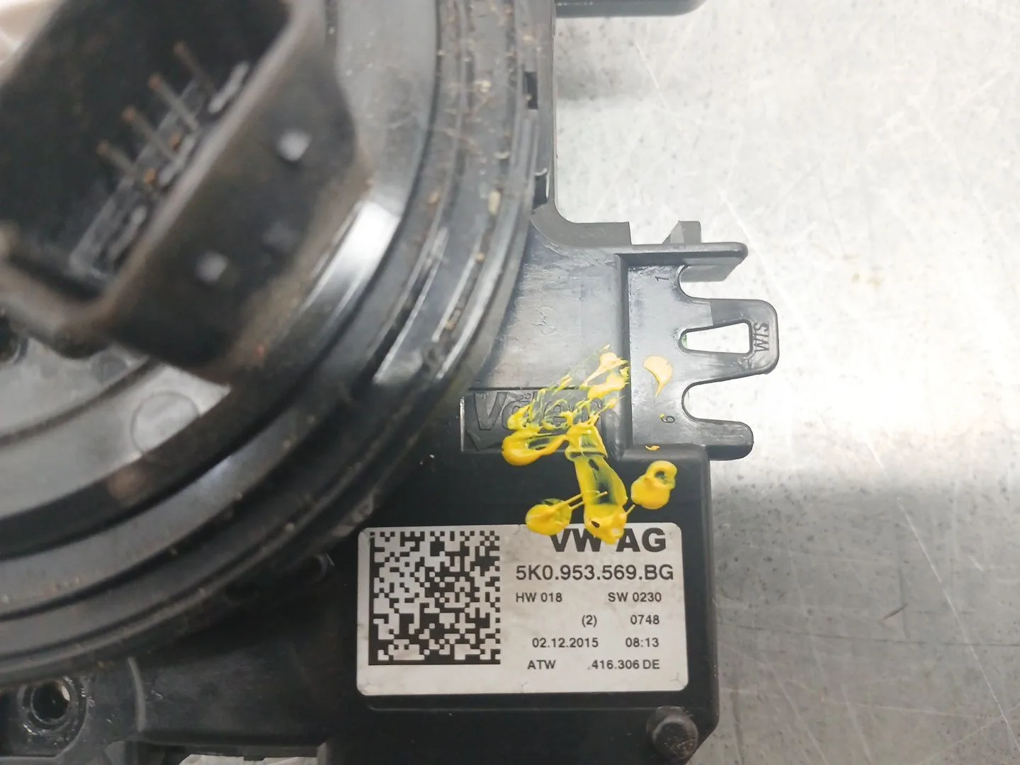 Anillo Airbag para Skoda Yeti (5L)