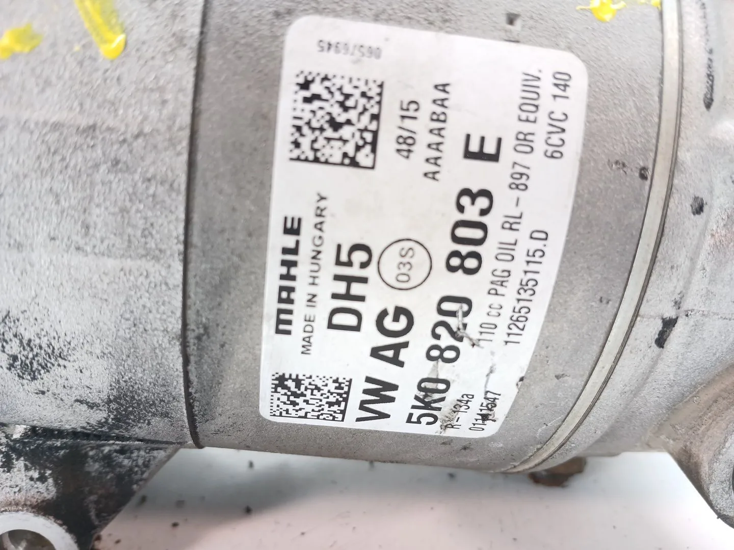 Compresor Aire Acondicionado para Skoda Yeti (5L)