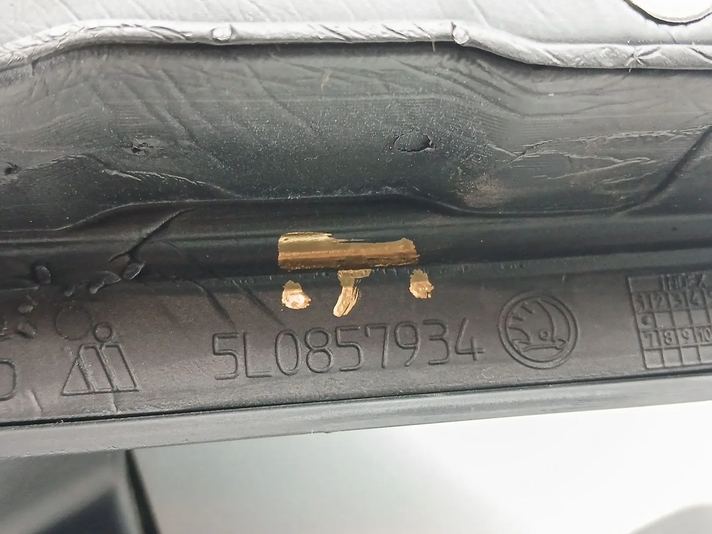 Retrovisor Derecho para Skoda Yeti (5L)
