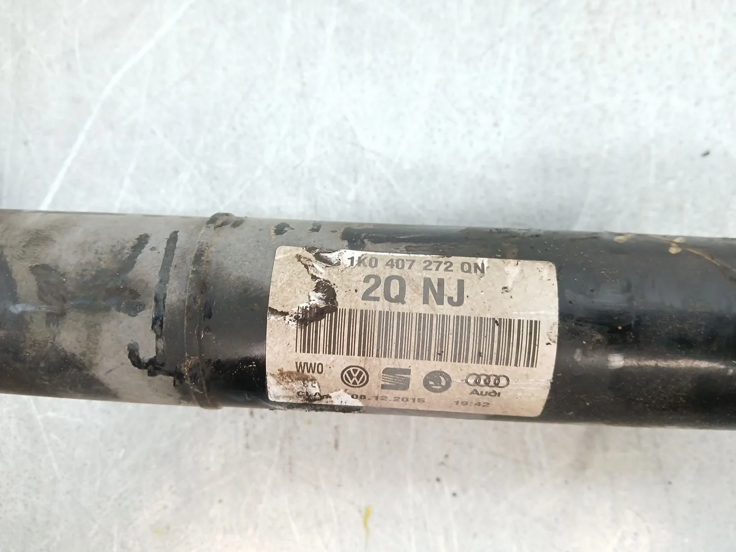 Transmision Delantera Derecha para Skoda Yeti (5L)