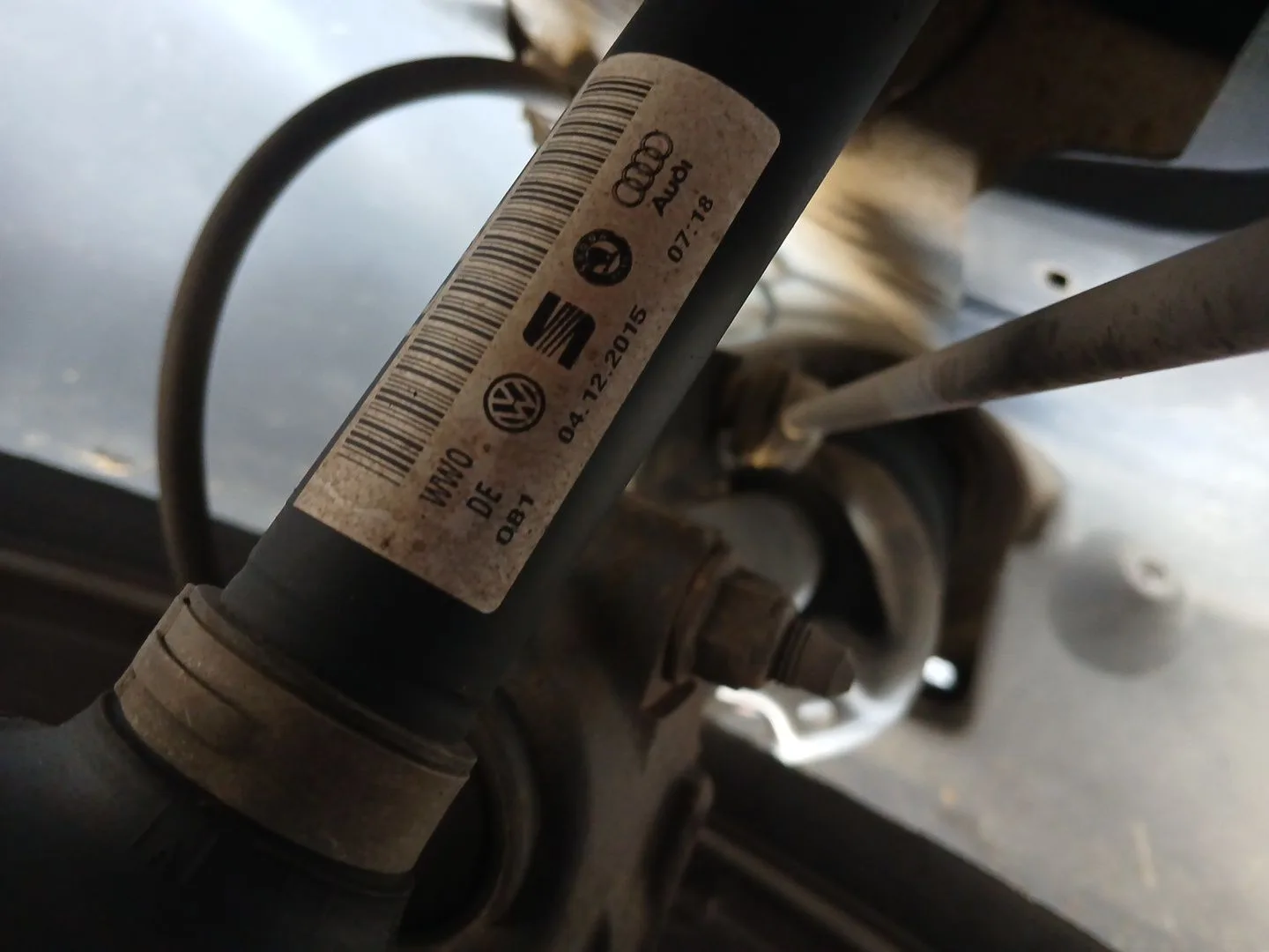 Transmision Delantera Izquierda para Skoda Yeti (5L)