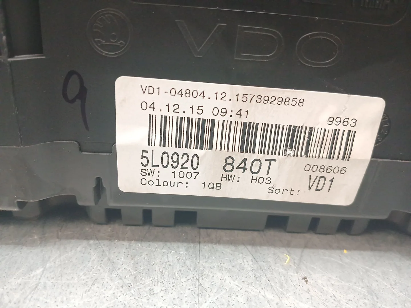 Cuadro Instrumentos para Skoda Yeti (5L)