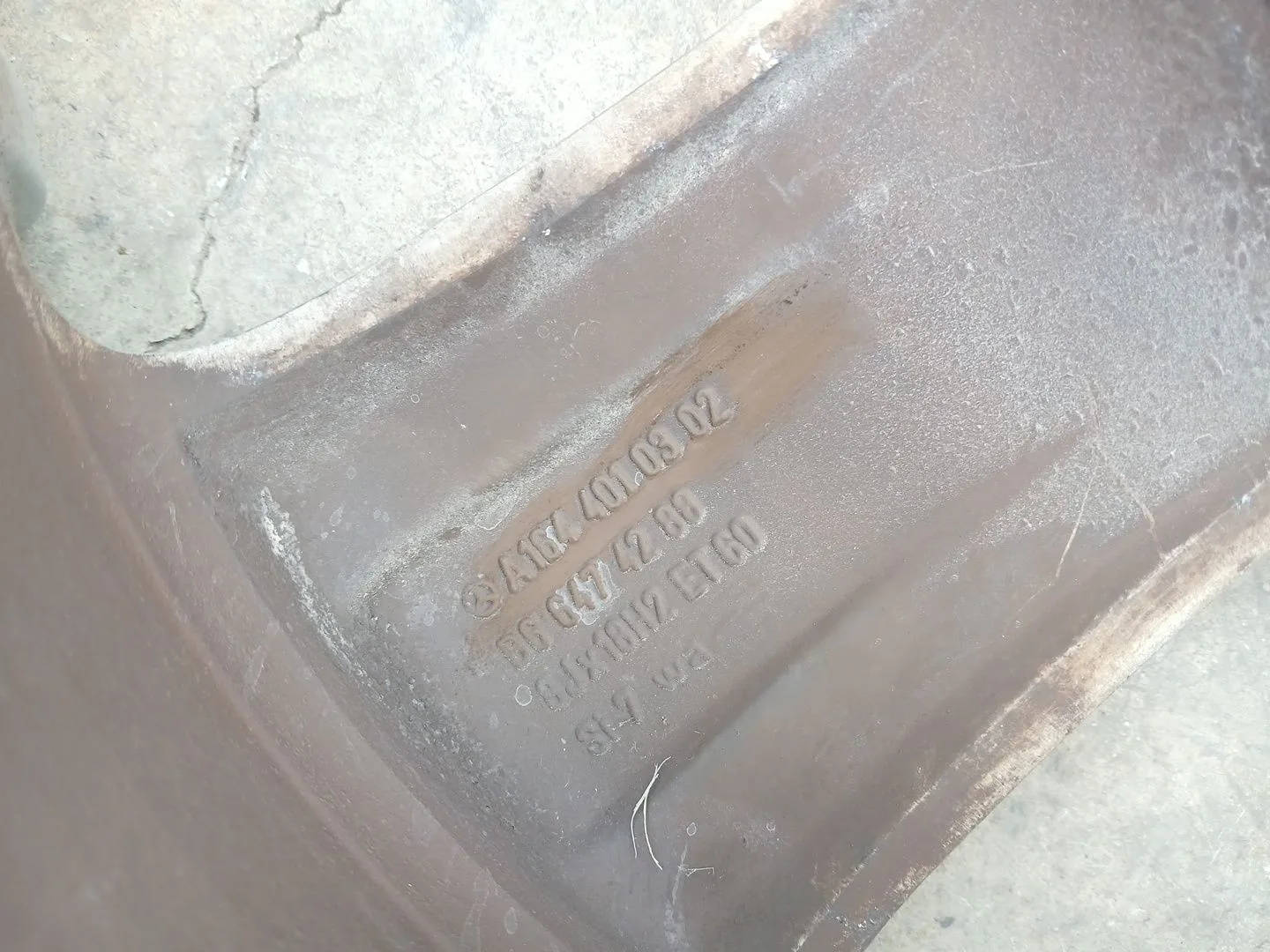 Llanta para Mercedes-Benz Clase M (W164)
