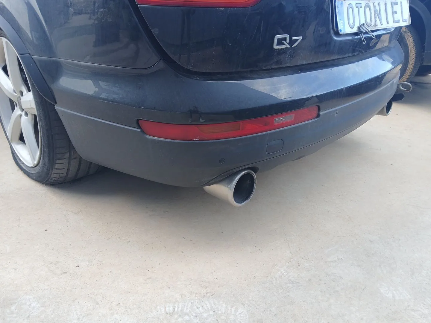 Paragolpes Trasero para Audi Q7 (4L)