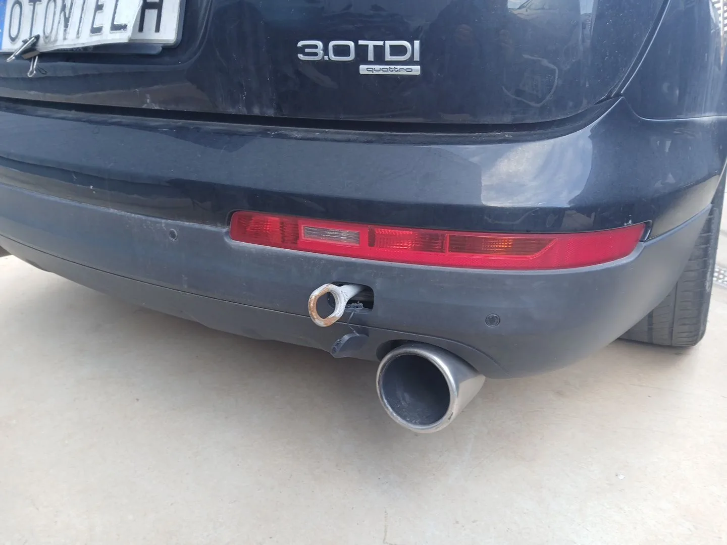 Paragolpes Trasero para Audi Q7 (4L)