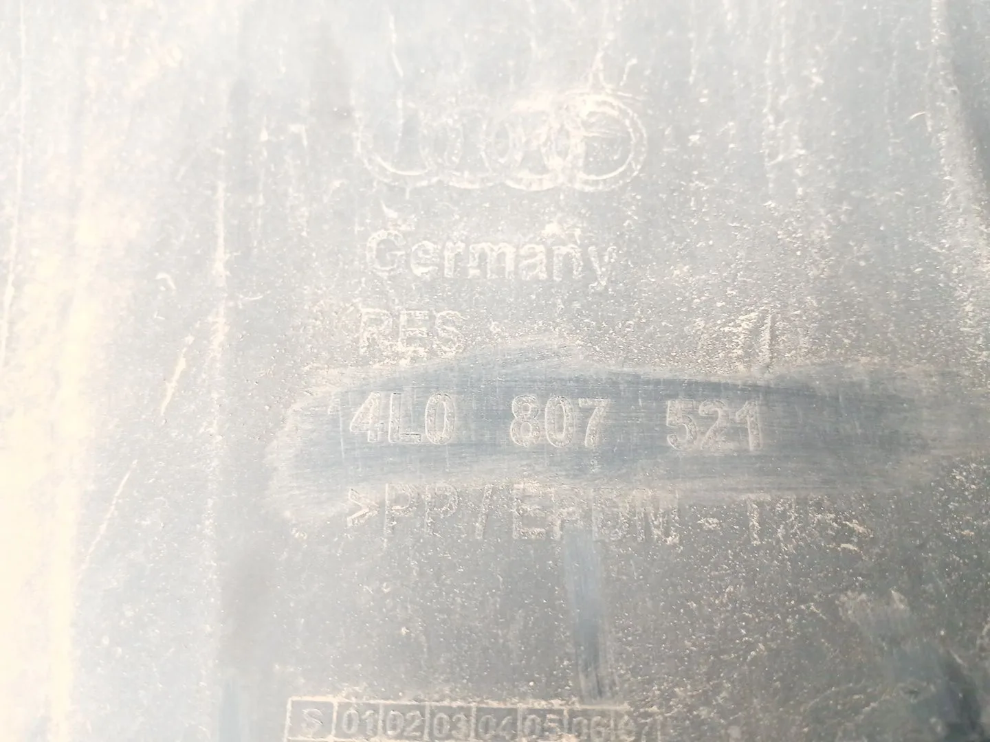 Paragolpes Trasero para Audi Q7 (4L)