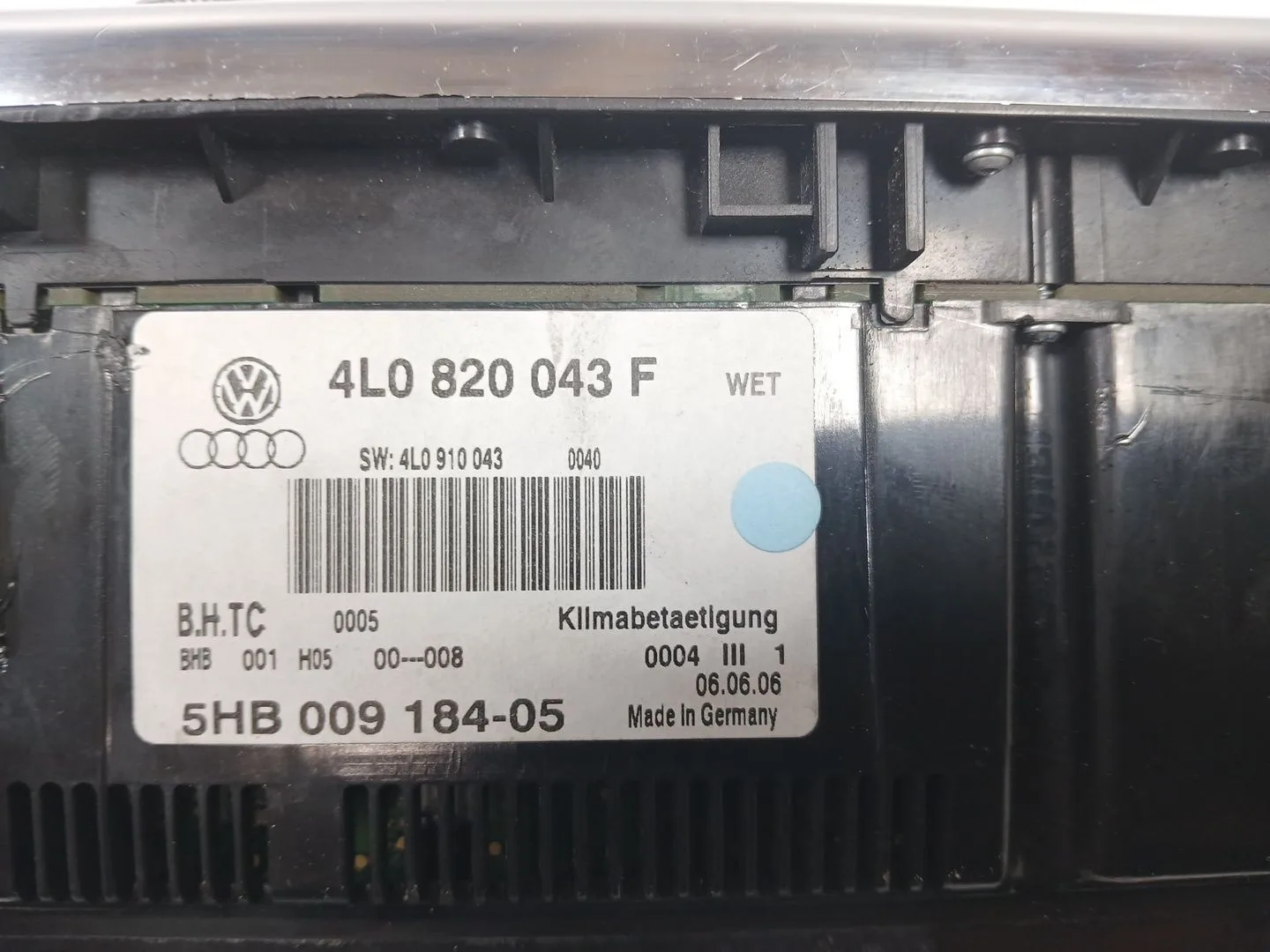 Mando Climatizador para Audi Q7 (4L)