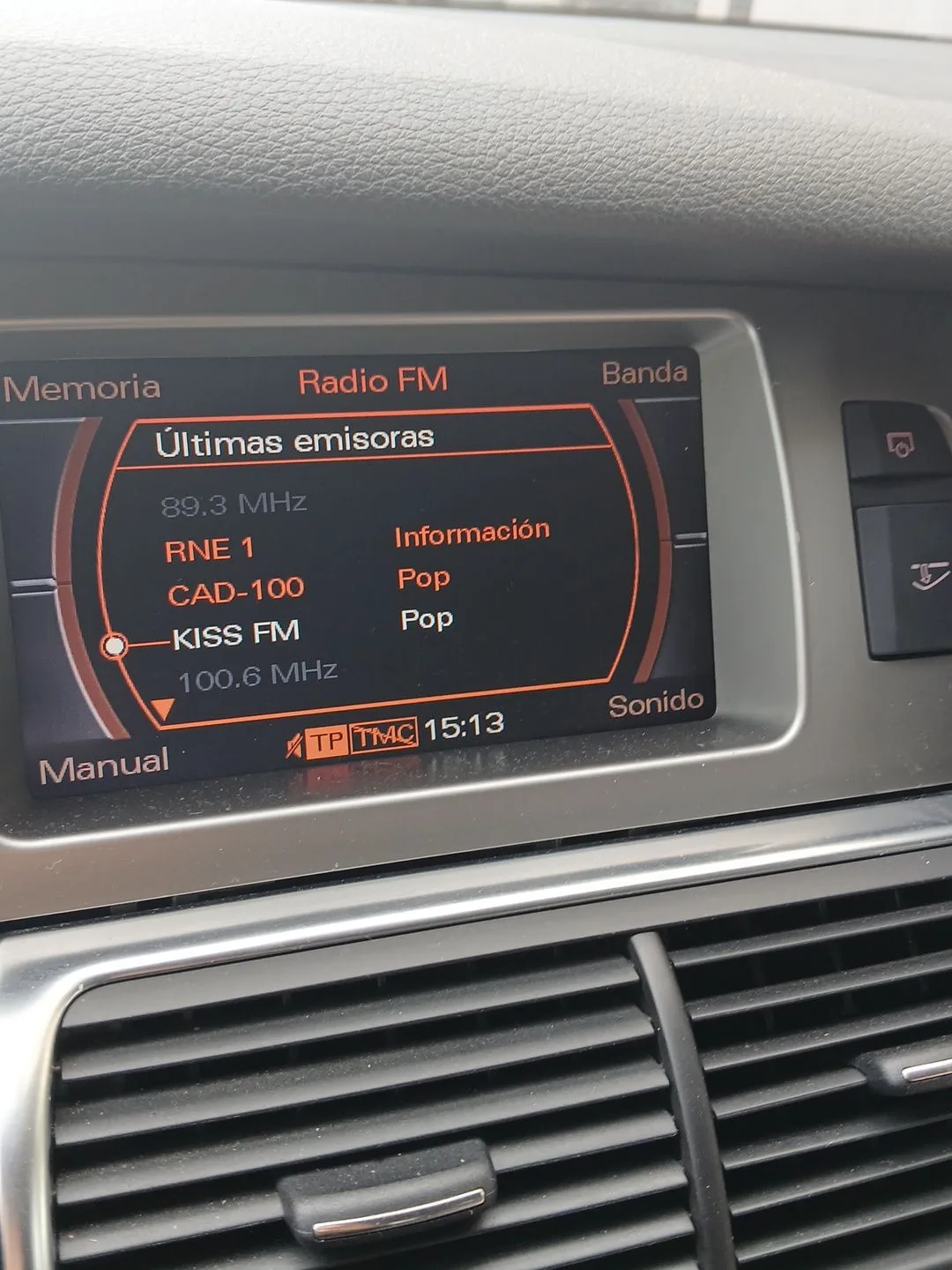 Pantalla Multifuncion para Audi Q7 (4Lb)