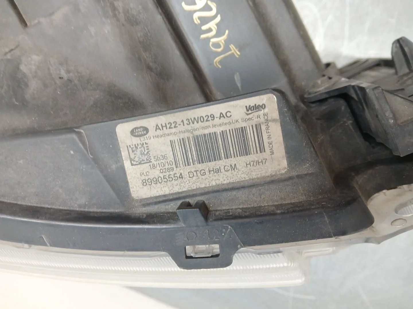 Faro Izquierdo para Land Rover Discovery Iv (L319)