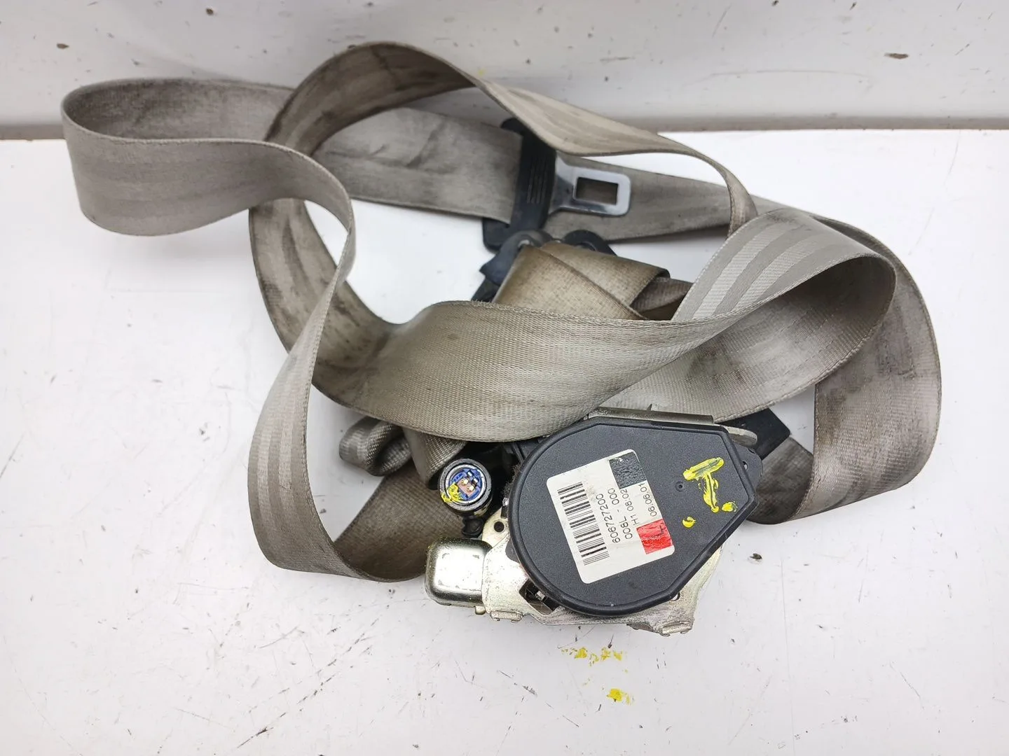 Cinturon Seguridad Delantero Izquierdo para Audi Q7 (4L)