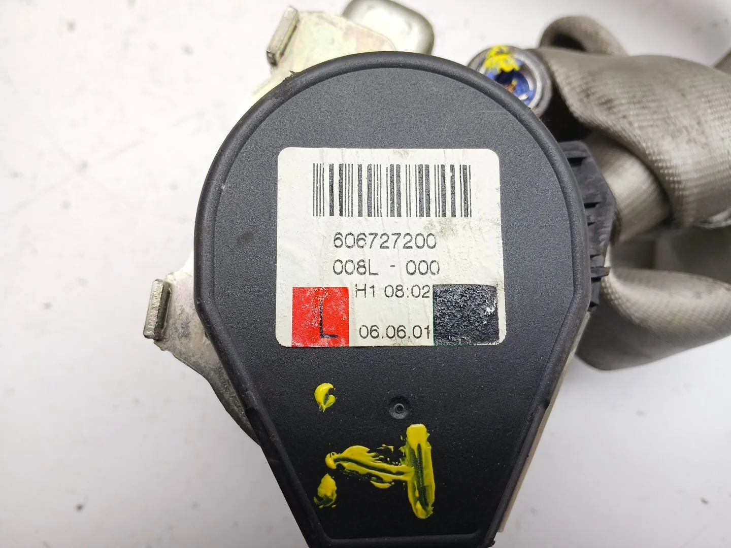 Cinturon Seguridad Delantero Izquierdo para Audi Q7 (4L)