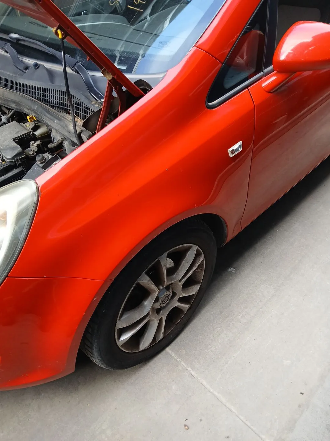 Aleta Delantera Izquierda para Opel Corsa D (S07)