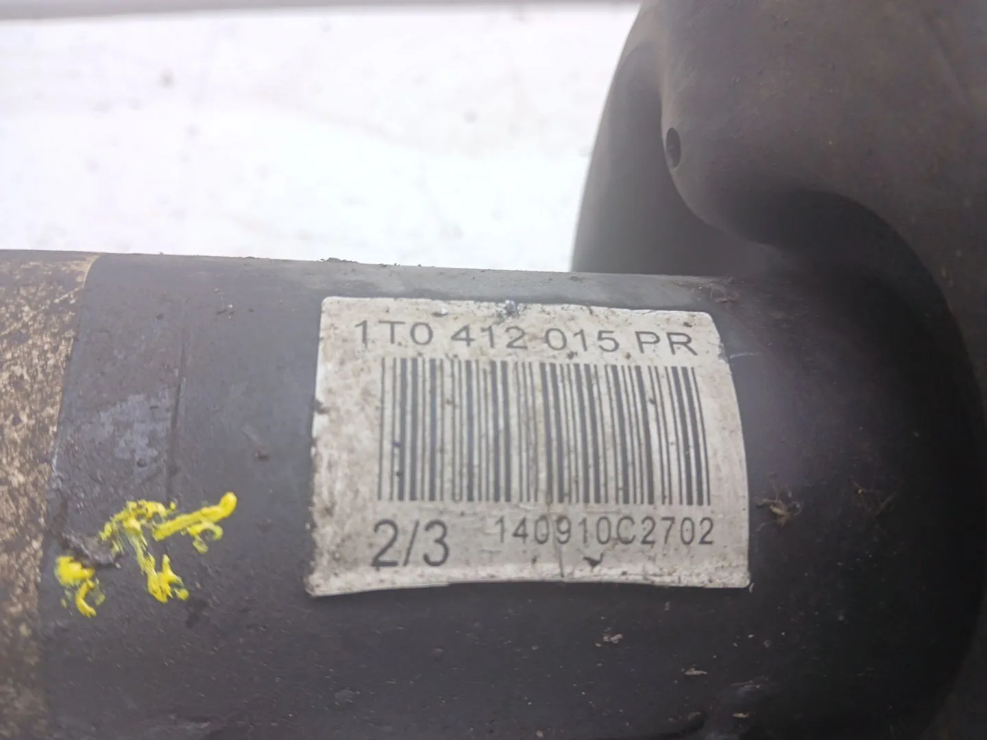 Amortiguador Delantero Derecho para Volkswagen Touran (1T3)