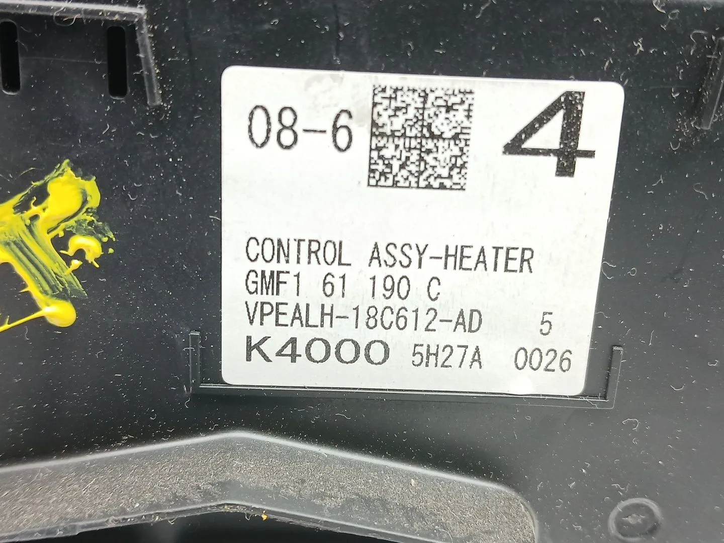 Mando Climatizador para Mazda 6 Station Wagon (Gj, Gl)