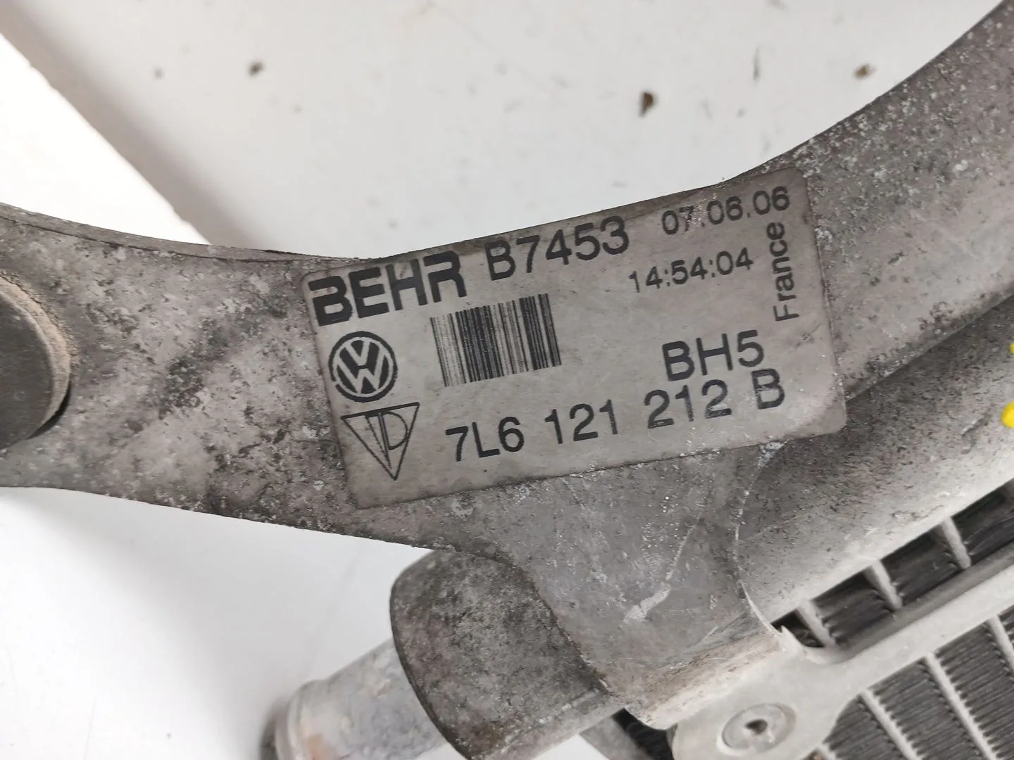 Radiador Agua para Audi Q7 (4L)