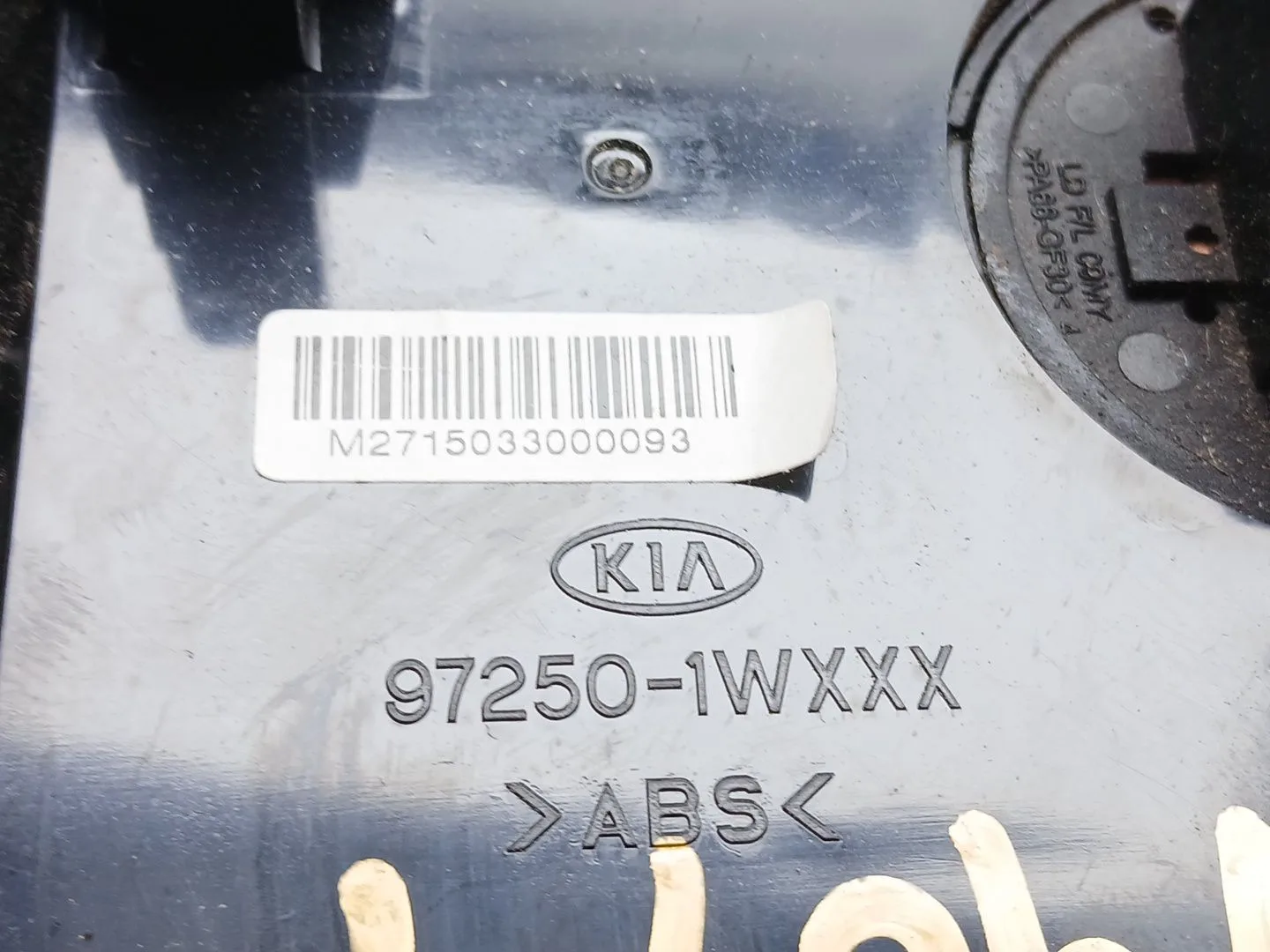 Mando Calefaccion / Aire Acondicionado para Kia Rio Iii (Ub)