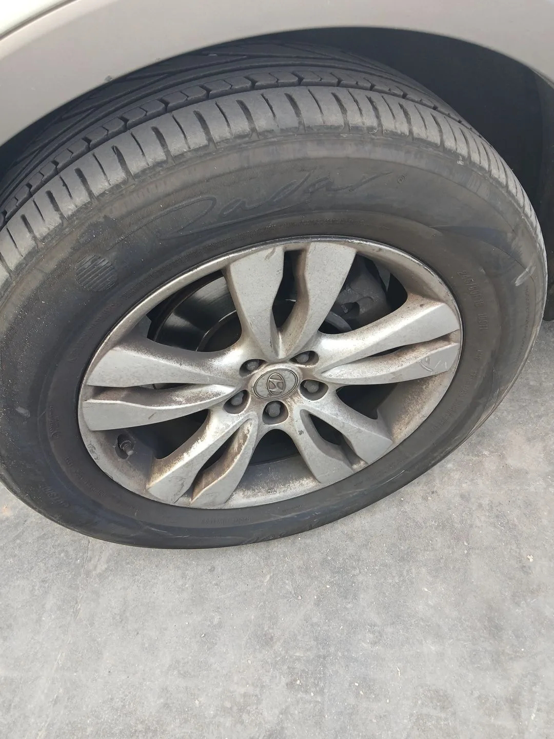 Llanta Delantera Izquierda para Hyundai Ix55