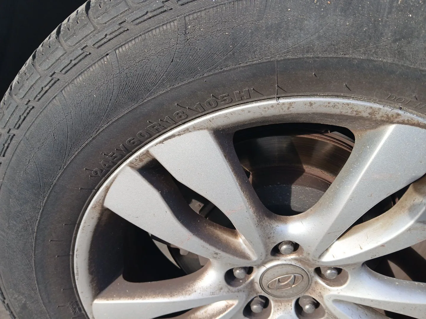 Llanta Trasera Derecha para Hyundai Ix55