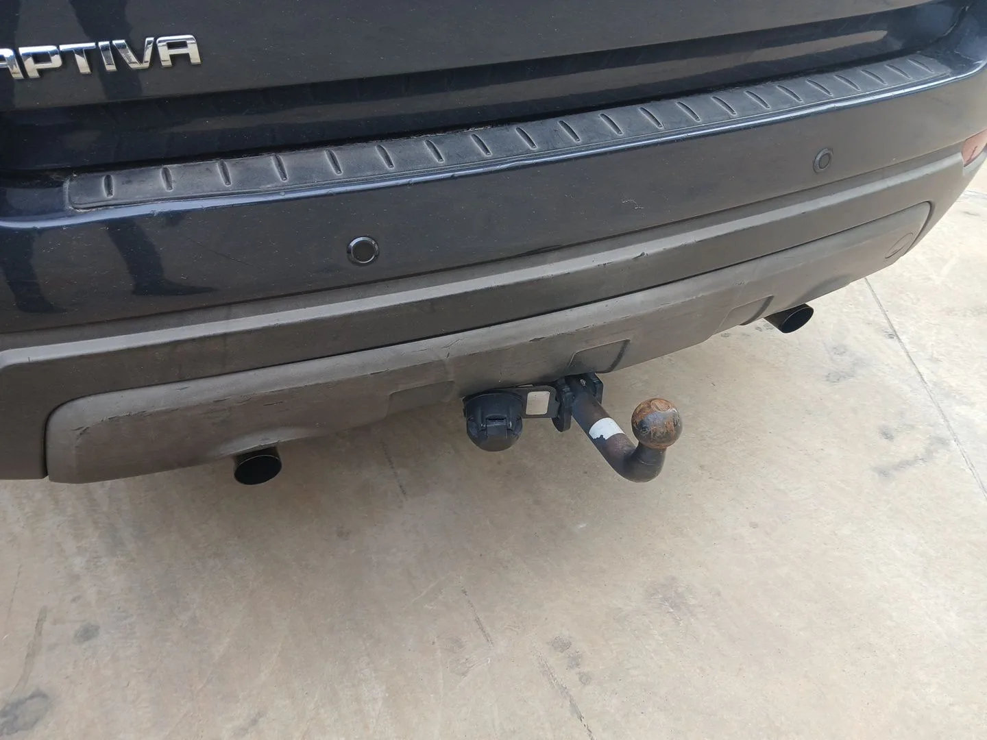 Paragolpes Trasero para Chevrolet Captiva (C100, C140)