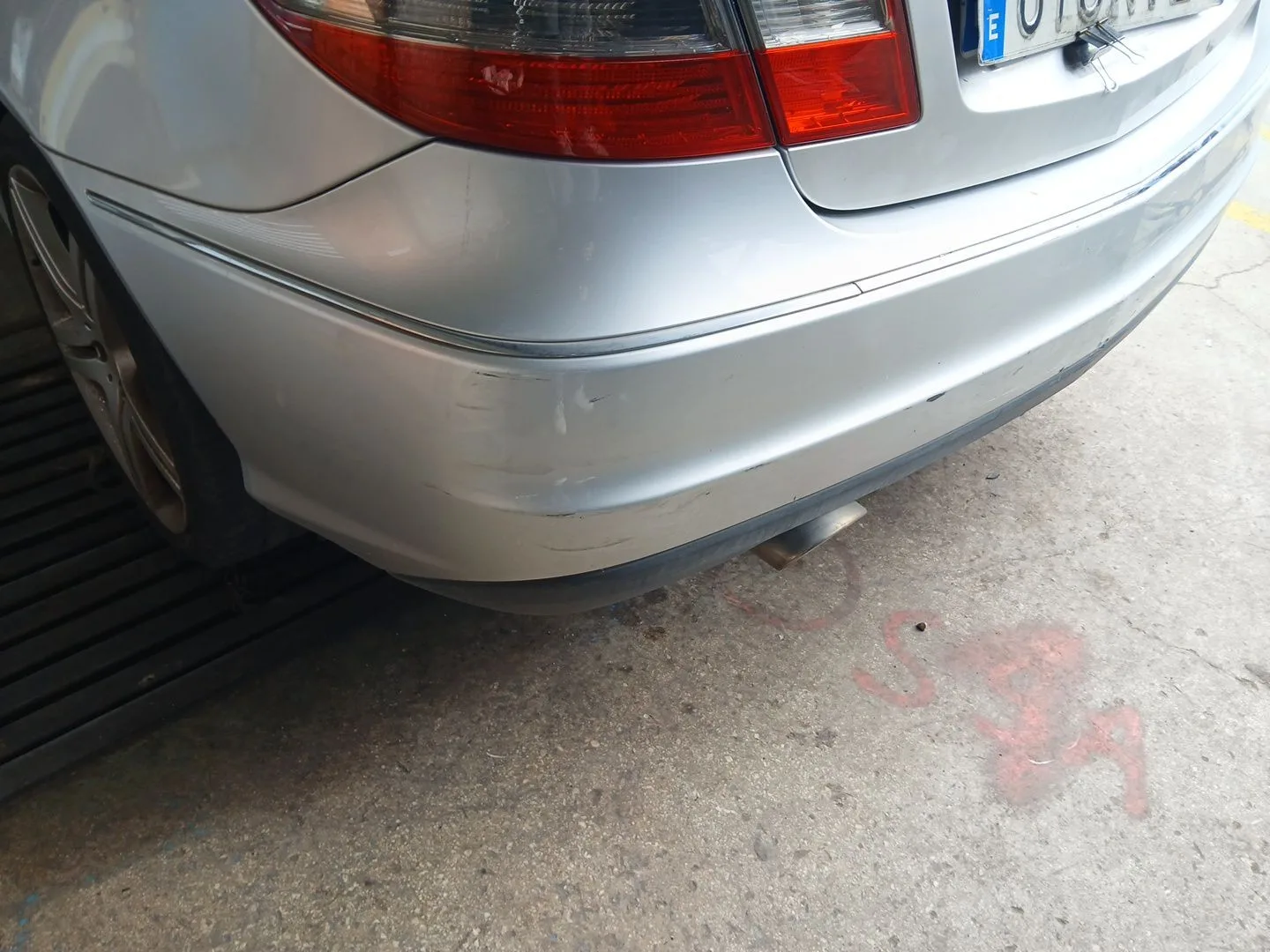 Paragolpes Trasero para Mercedes-Benz Clase Clc (Cl203)
