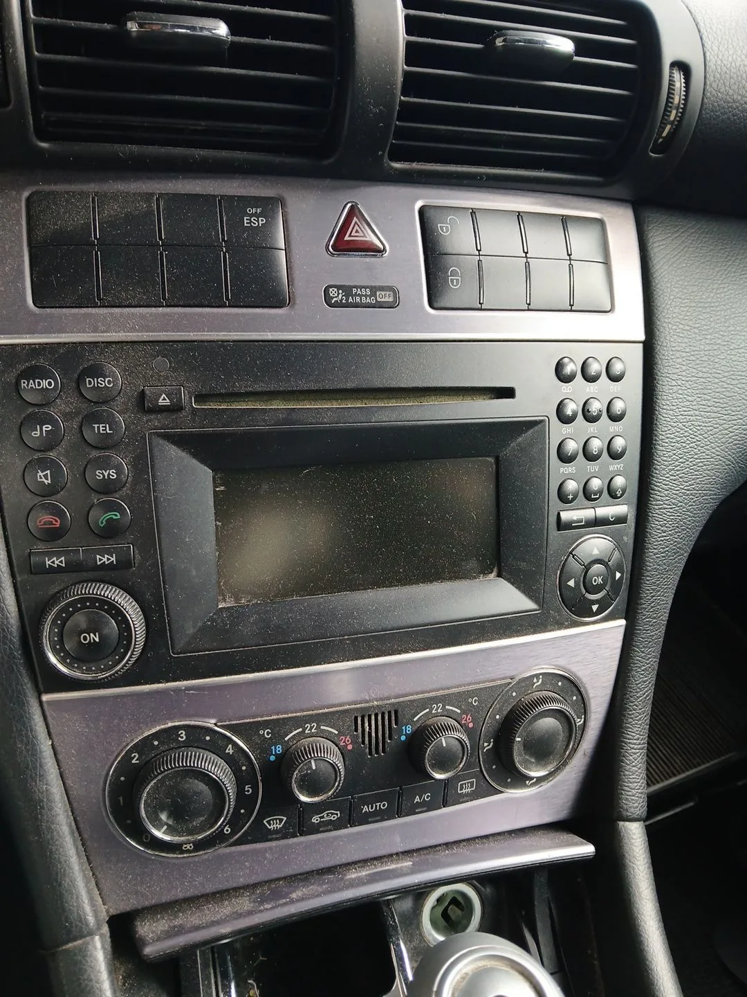 Sistema Audio / Radio Cd para Mercedes-Benz Clase Clc (Cl203)